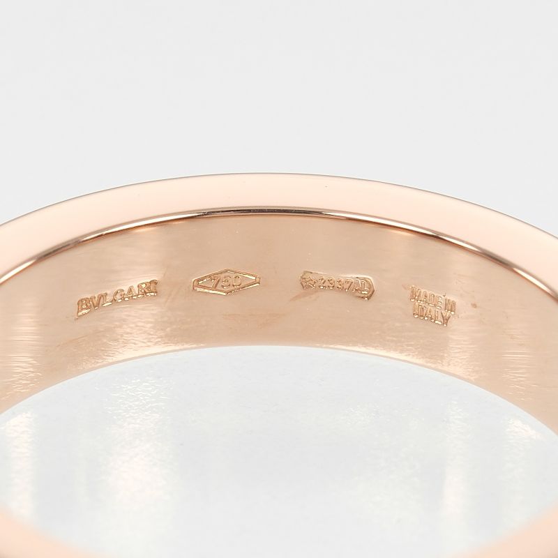 Bvlgari Bulgari Bee Zero One Essential 18K Pink Gold And Diamonds Size 10.5