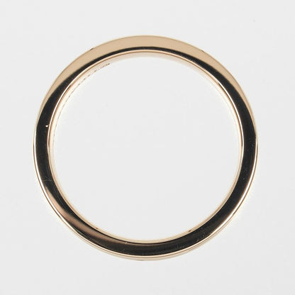 Tiffany & Co 1837 18K Pink Gold And 2P Diamonds #15 Ladies 6.2g Ring