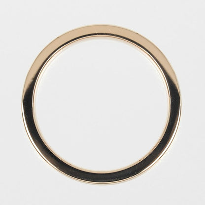 Tiffany & Co 1837 18K Pink Gold And 2P Diamonds #15 Ladies 6.2g Ring