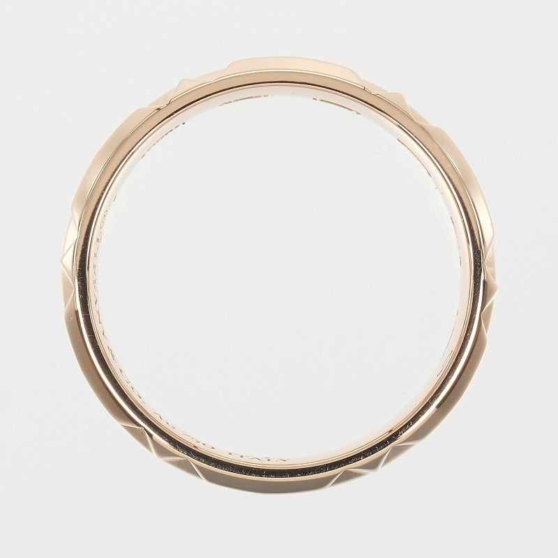 Tiffany & Co T True 8mm (0.31in) Band 18K Pink Gold Size 19 Ladies 9g Ring