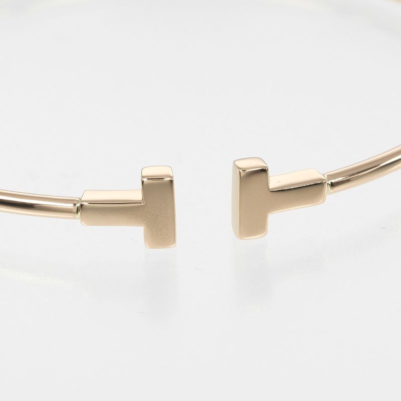 Tiffany & Co T-wire Narrow Wrist Circumference Approx 15.8cm (6.22in) 18K Pink