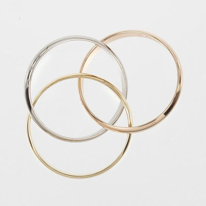 Cartier Trinity 18K Gold (yg×pg×wg) 13.5 Ladies 5.45g Ring