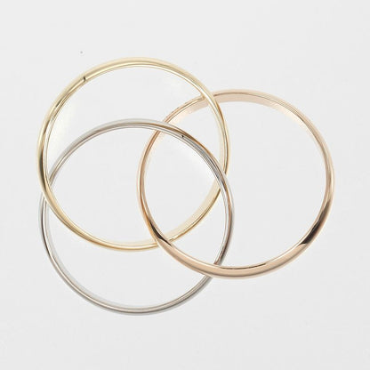 Cartier Trinity 18K Gold (yg×pg×wg) 13.5 Ladies 5.45g Ring