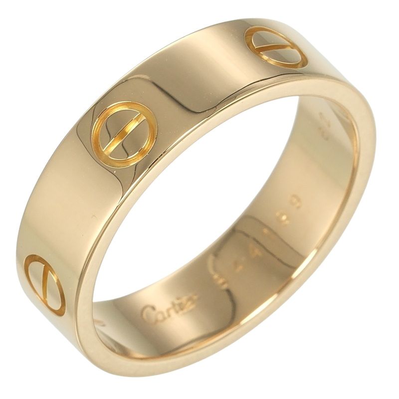Cartier Love 18K Yellow Gold Size 21 Men's 9.3g Ring