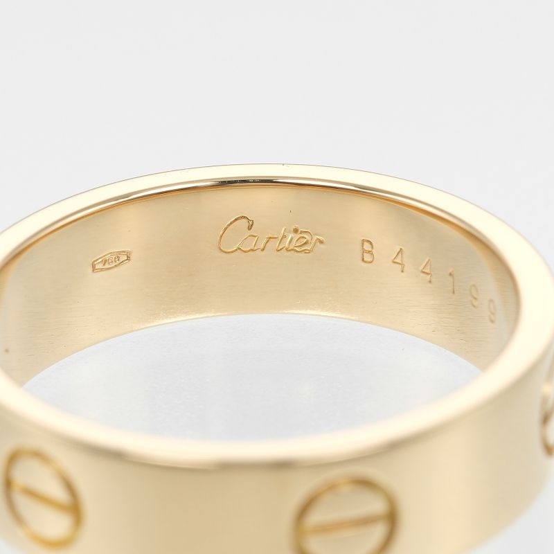 Cartier Love 18K Yellow Gold Size 21 Men's 9.3g Ring