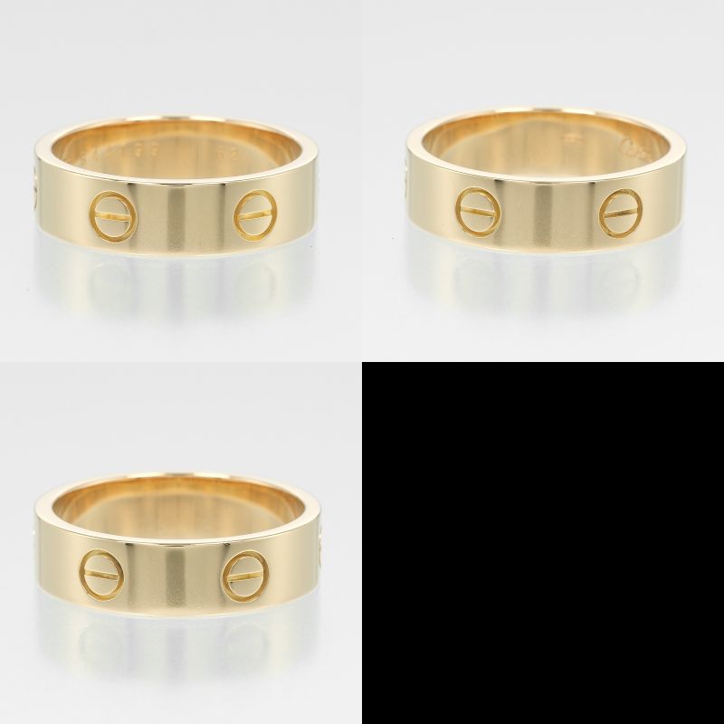 Cartier Love 18K Yellow Gold Size 21 Men's 9.3g Ring