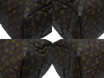 Louis Vuitton Keepall Bandouliere 45 Boston Bag Monogram Macassar Hexagon — view 8