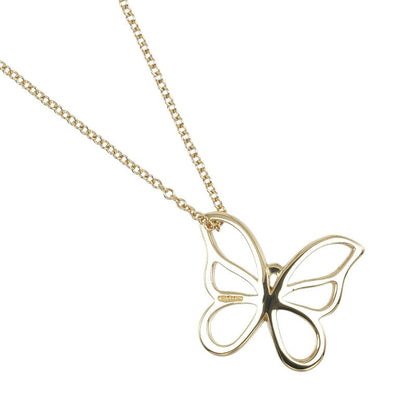 Tiffany & Co Butterfly 18K Yellow Gold Ladies 3.6g Necklace