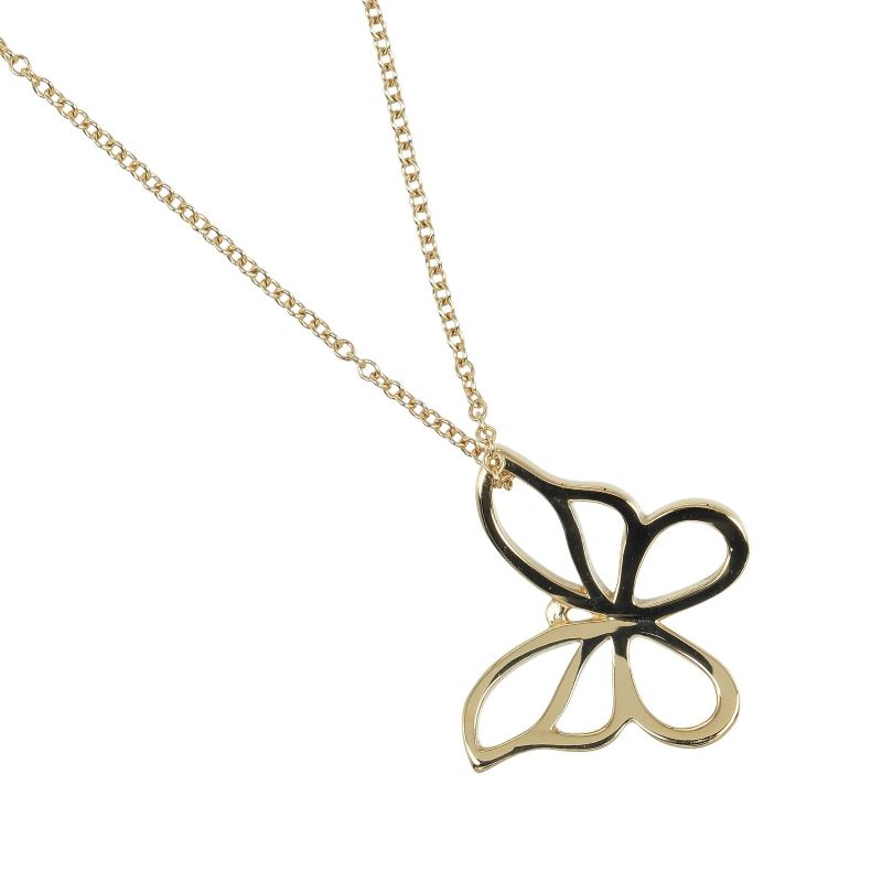 Tiffany & Co Butterfly 18K Yellow Gold Ladies 3.6g Necklace