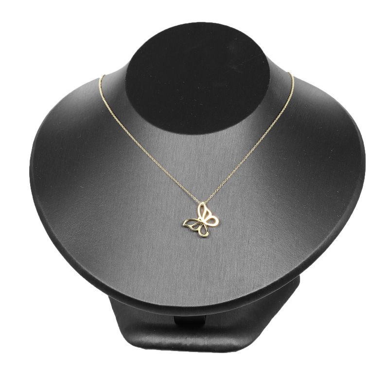 Tiffany & Co Butterfly 18K Yellow Gold Ladies 3.6g Necklace