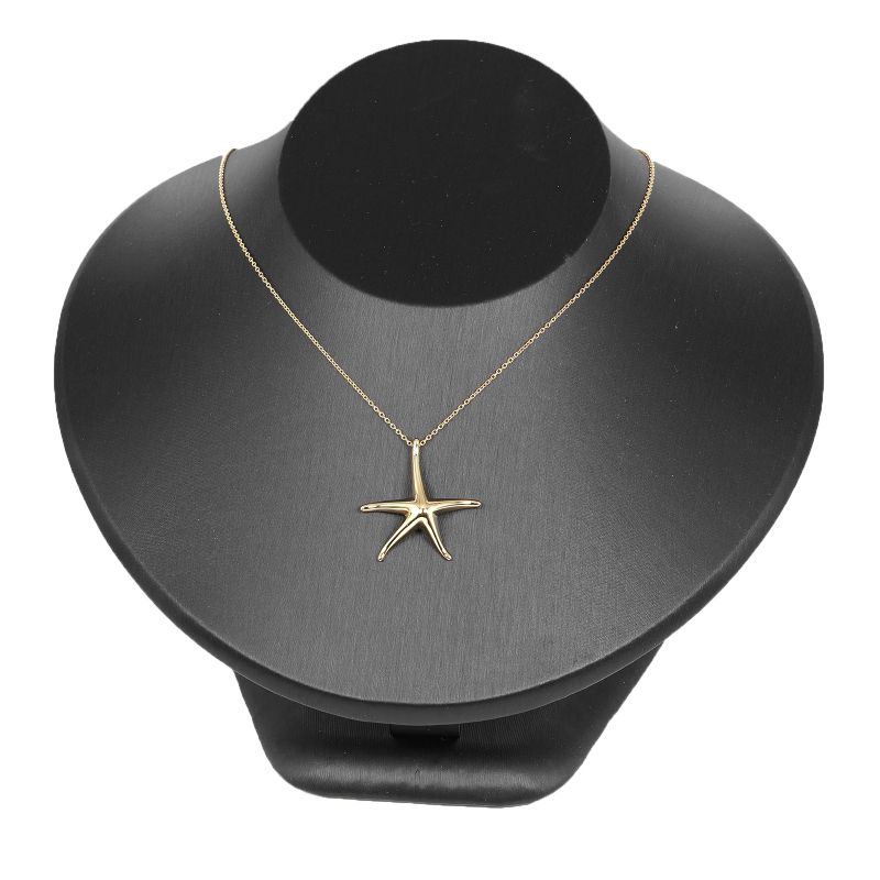 Tiffany & Co Starfish 18K Yellow Gold Ladies 4.16g Necklace