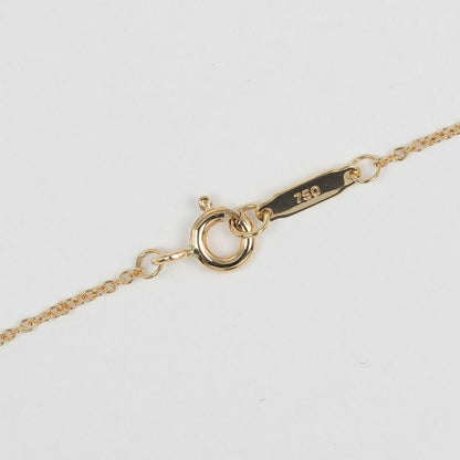Tiffany & Co Crown Key 18K Yellow Gold And Diamonds Ladies 4.55g Necklace