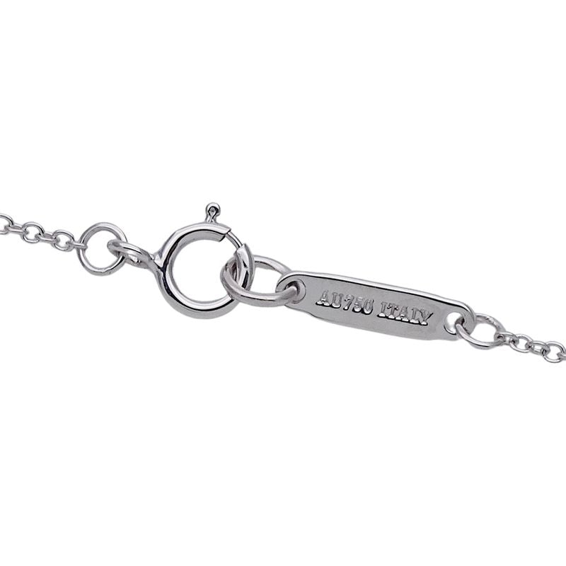 Tiffany & Co Tiffany & Co Necklace Ladies Brand 750wg Diamond Atlas Open