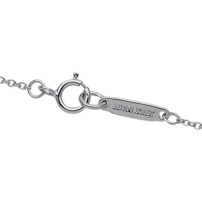 Tiffany & Co Tiffany & Co Necklace Ladies Brand 750wg Diamond Atlas Open