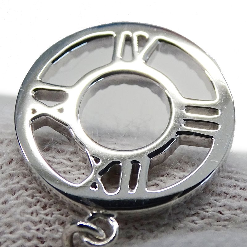 Tiffany & Co Tiffany & Co Necklace Ladies Brand 750wg Diamond Atlas Open