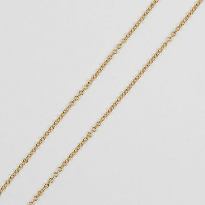 Tiffany & Co Pave Heart 18K Yellow Gold Ladies 2.6g Necklace