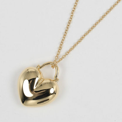 Tiffany & Co Heart 18K Yellow Gold Ladies 5.4g Necklace