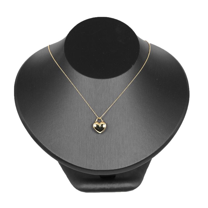 Tiffany & Co Heart 18K Yellow Gold Ladies 5.4g Necklace