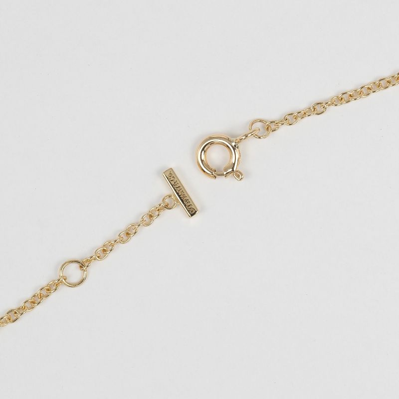 Tiffany & Co T-smile Wrist Circumference ~18.5cm (7.28in) 18K Yellow Gold