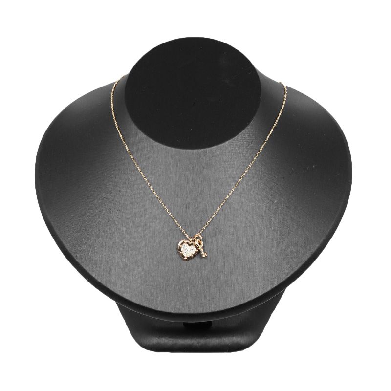 Tiffany & Co Return To Tiffany & Co Heart Key 18K Pink Gold And Diamonds Ladies