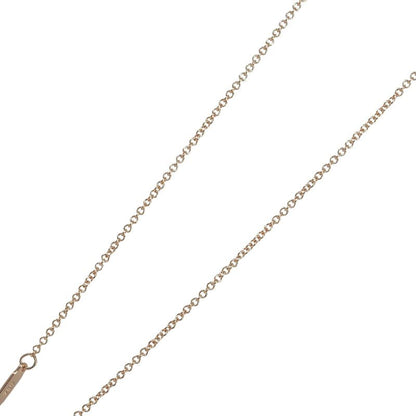 Tiffany & Co Mini Cross 18K Pink Gold And Diamonds Ladies 1.9g Necklace