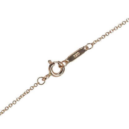 Tiffany & Co Mini Cross 18K Pink Gold And Diamonds Ladies 1.9g Necklace