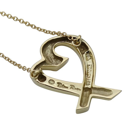 Tiffany & Co Tiffany & Co Necklace Ladies Brand 750yg Paloma Picasso Rubbing