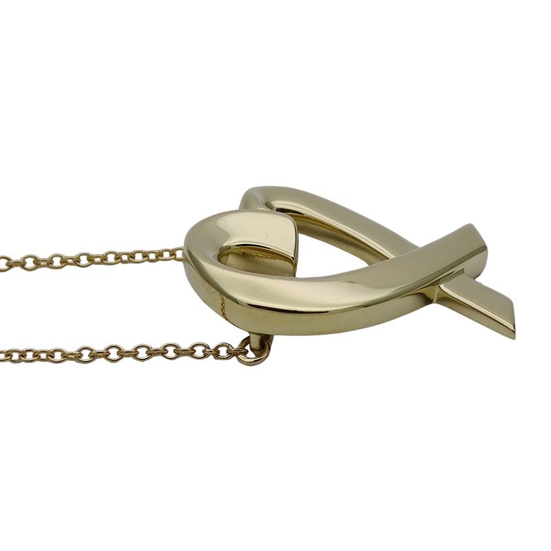 Tiffany & Co Tiffany & Co Necklace Ladies Brand 750yg Paloma Picasso Rubbing