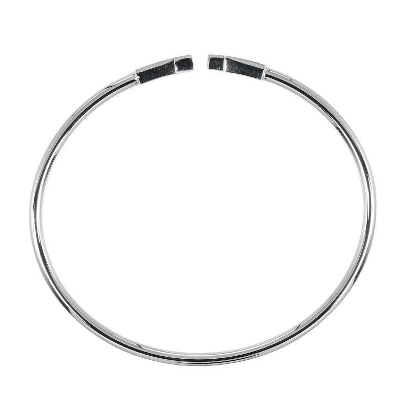 Tiffany & Co T-wire Approx 15.5cm (6.10in) (wrist Circumference) 18K White Gold