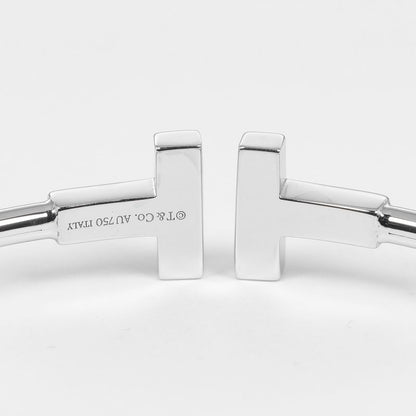 Tiffany & Co T-wire Approx 15.5cm (6.10in) (wrist Circumference) 18K White Gold
