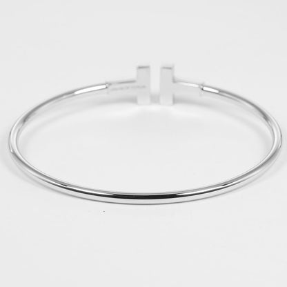 Tiffany & Co T-wire Approx 15.5cm (6.10in) (wrist Circumference) 18K White Gold