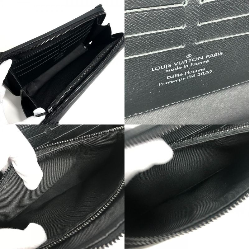 Louis Vuitton Clutch Bag Soft Trunk Clutch M45061 Monogram Canvas Black