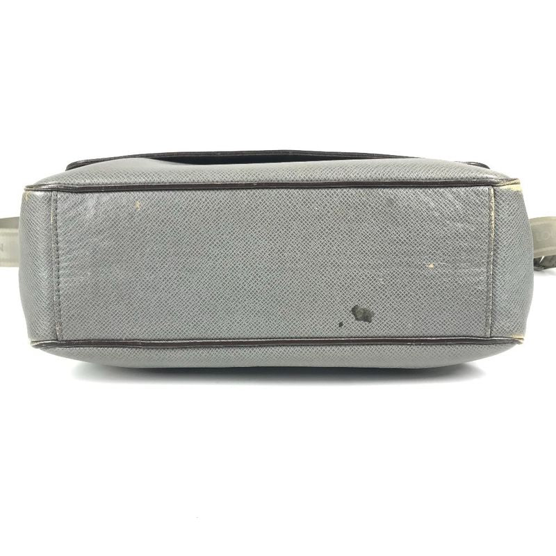 Louis Vuitton Shoulder Bag Romain PM Romain PM M32700 Taiga Leather Glacier Gray