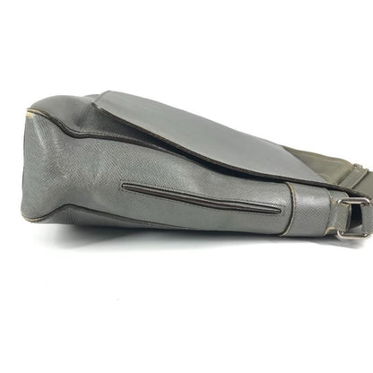 Louis Vuitton Shoulder Bag Romain PM Romain PM M32700 Taiga Leather Glacier Gray