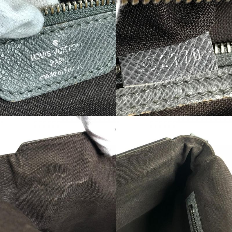 Louis Vuitton Shoulder Bag Romain PM Romain PM M32700 Taiga Leather Glacier Gray