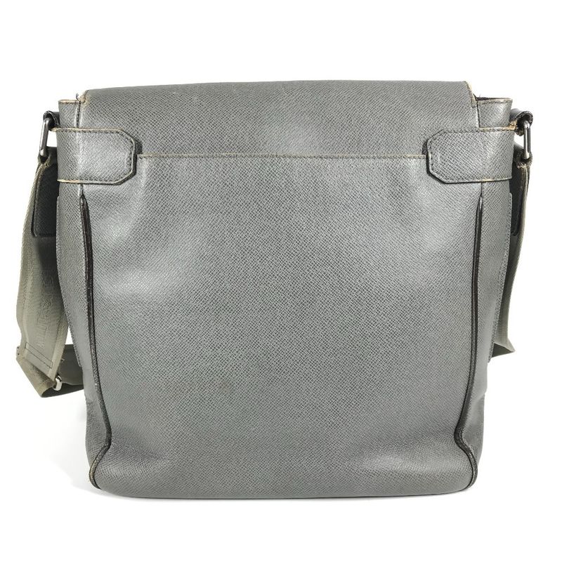 Louis Vuitton Shoulder Bag Romain PM Romain PM M32700 Taiga Leather Glacier Gray