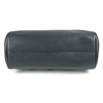 Bvlgari Bulgari Shoulder Bag Nivole Shopping Leather Black