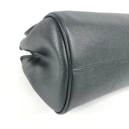 Bvlgari Bulgari Shoulder Bag Nivole Shopping Leather Black