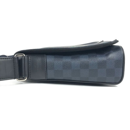 Louis Vuitton Shoulder Bag District PM N50005 Damier Cobalt Canvas Navy