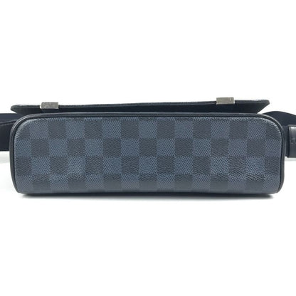 Louis Vuitton Shoulder Bag District PM N50005 Damier Cobalt Canvas Navy
