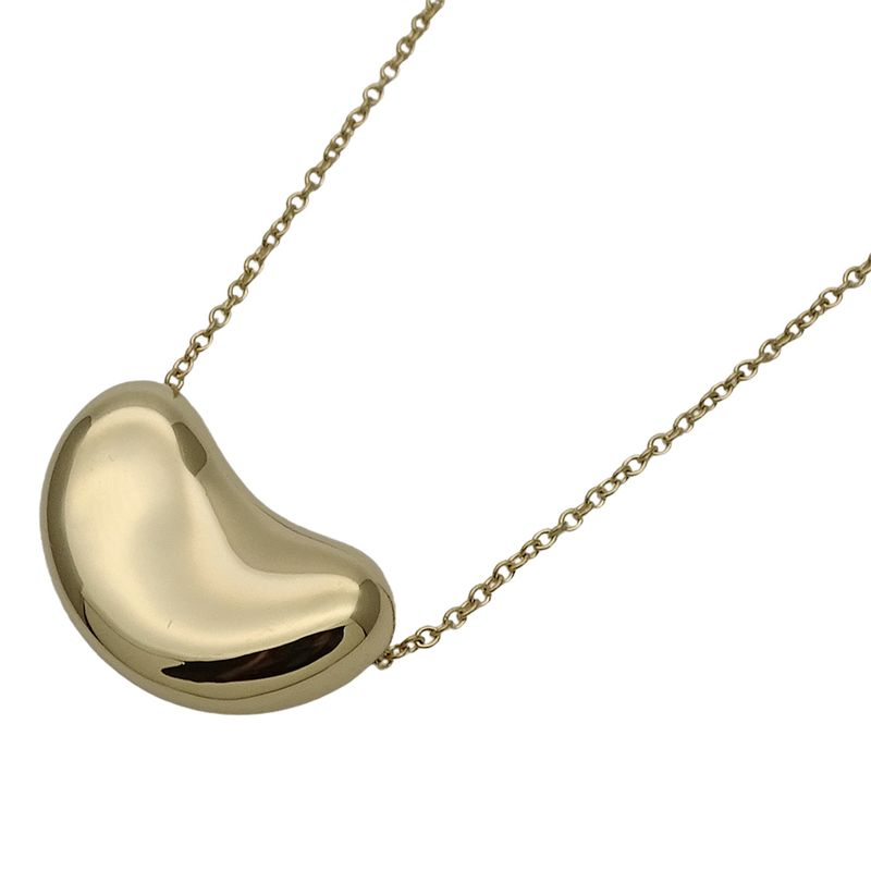 Tiffany & Co Tiffany & Co Necklace Ladies Brand 750yg Elsa Peretti Bean Yellow