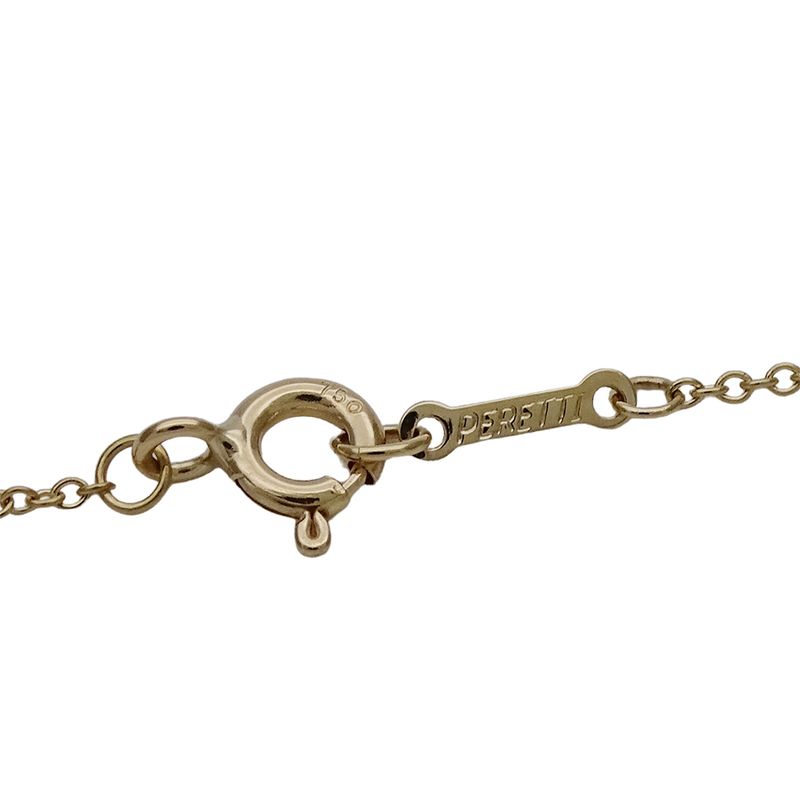 Tiffany & Co Tiffany & Co Necklace Ladies Brand 750yg Elsa Peretti Bean Yellow