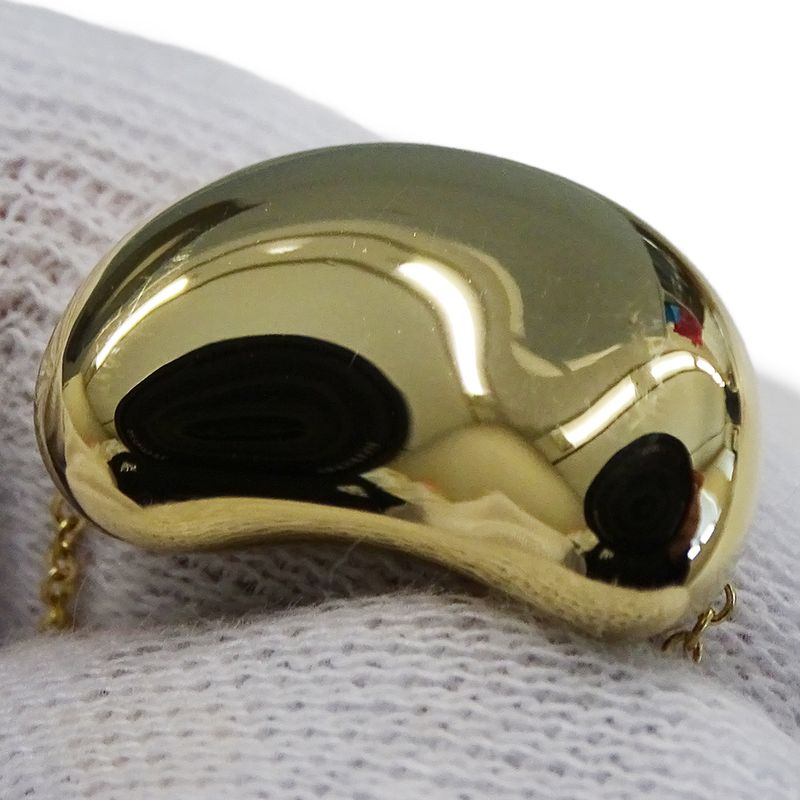 Tiffany & Co Tiffany & Co Necklace Ladies Brand 750yg Elsa Peretti Bean Yellow