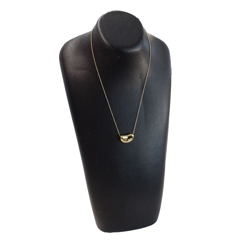 Tiffany & Co Tiffany & Co Necklace Ladies Brand 750yg Elsa Peretti Bean Yellow