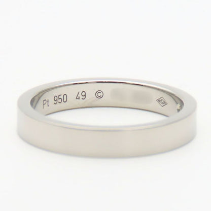 Cartier Ring - 49 Engraved Pt950 Diamonds Approx 4.7g Platinum 1PD Jewelry