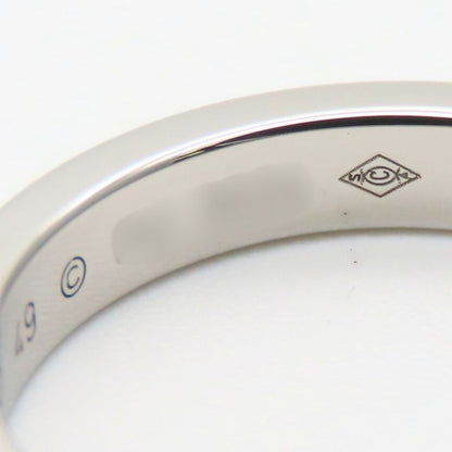 Cartier Ring - 49 Engraved Pt950 Diamonds Approx 4.7g Platinum 1PD Jewelry