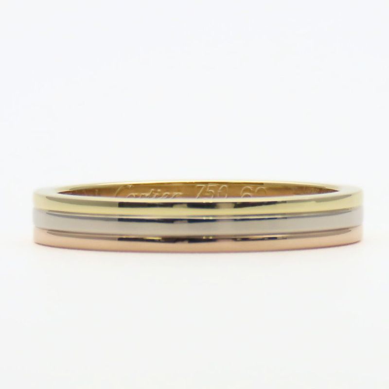 Cartier Ring - Vendome 60 18K Yellow Gold 18K Pink Gold 18K White Gold Approx