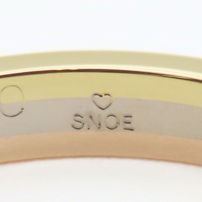 Cartier Ring - Vendome 60 18K Yellow Gold 18K Pink Gold 18K White Gold Approx