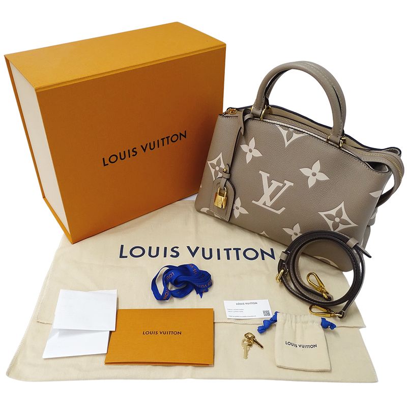 Louis Vuitton Bag Bicolor Monogram Empreinte Ladies Branded Handbag Shoulder