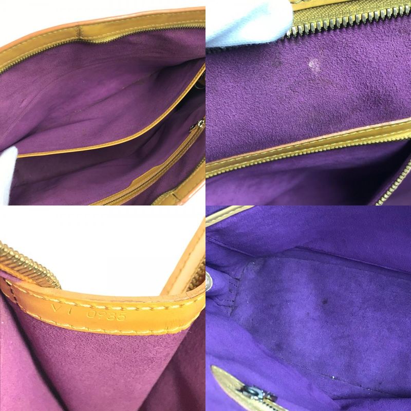 Louis Vuitton Shoulder Bag Le Sac M52289 Epi Leather Tassili Yellow